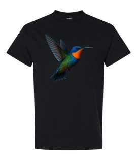 Camiseta 100% Algodón Colibrí